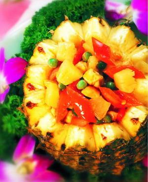 菠萝鸡丁