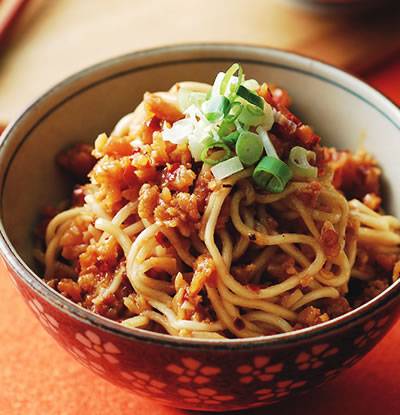 香辣鸡肉面