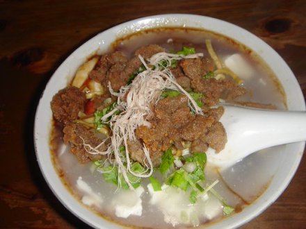鸡丝豆腐脑