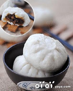梅干菜肉包