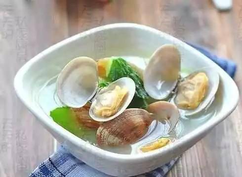 黄瓜豆瓣蛤蜊汤