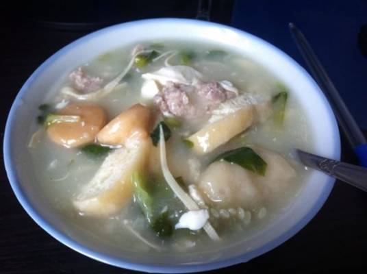 火腿豆腐羹