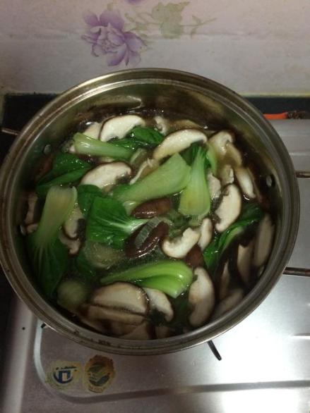 香菇油菜汤