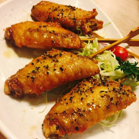黑椒肉酱烧鸡翅