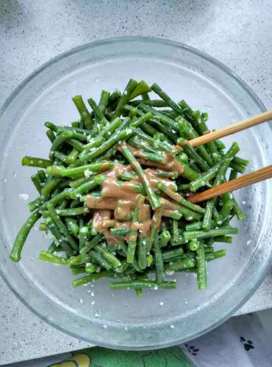 蒜蓉素豆角