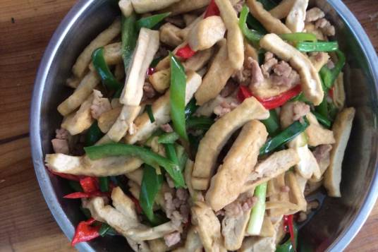小炒豆腐