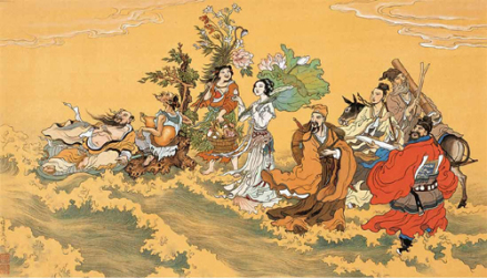 传说中的八位神仙