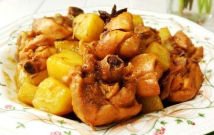 土豆烧鸡腿