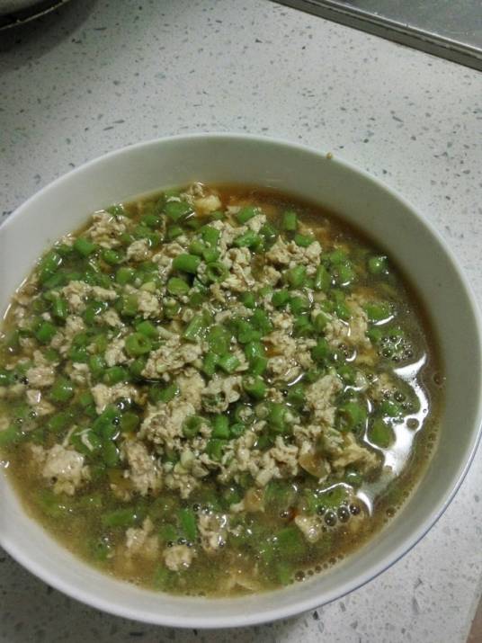 豆角蛋花汤