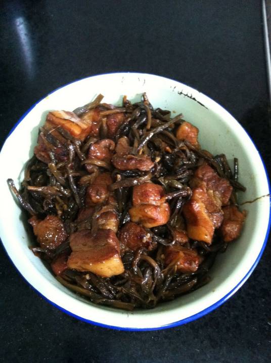 干豆角炖肉