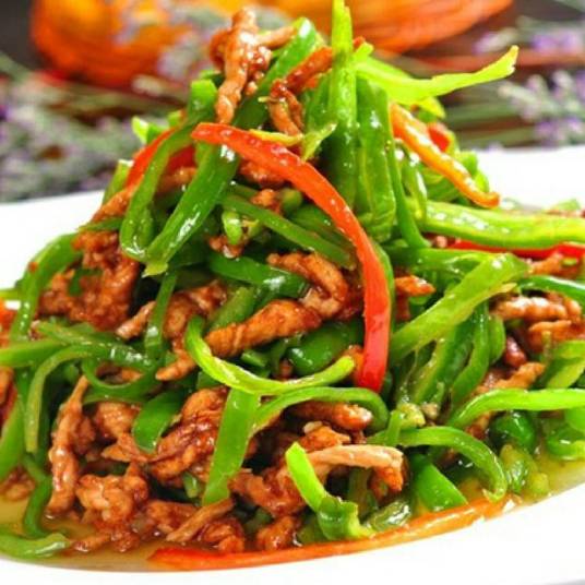 尖椒肉丝