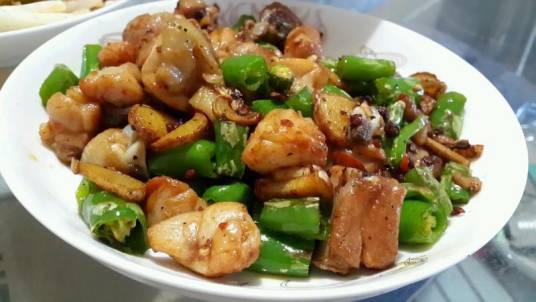 青椒鸡