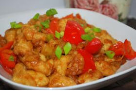菠萝鸡丁