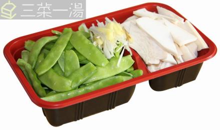 杏鲍菇炒荷兰豆