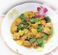 菠萝鸡丁