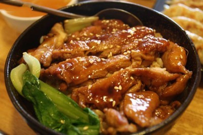 照烧鸡腿饭