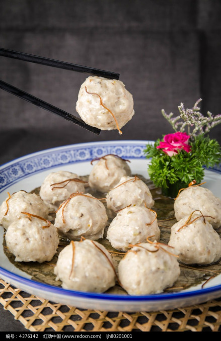 蒸鱼丸