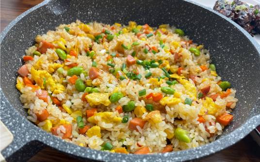 五彩炒饭