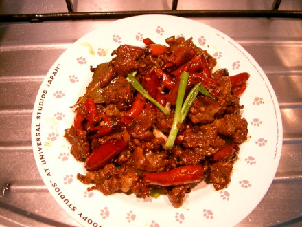 火边子牛肉