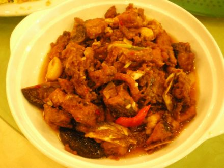 红烧鱼块
