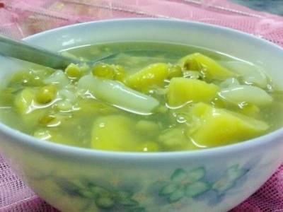 番薯绿豆糖水