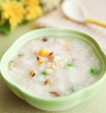 香菇鸡肉粥