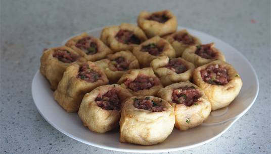什锦肉酿豆泡
