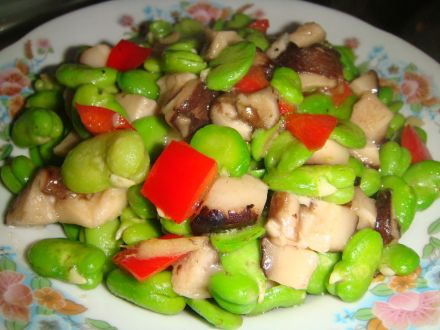 香菇豆瓣成品
