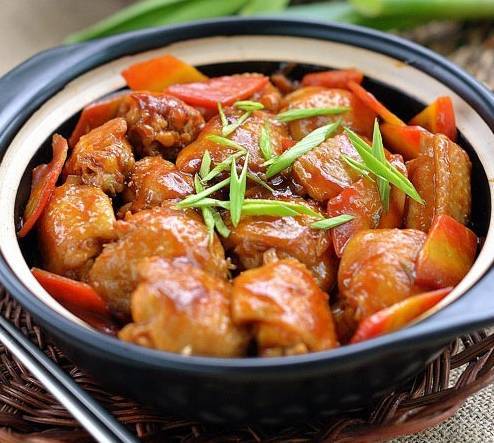 鸡翅烧胡萝卜