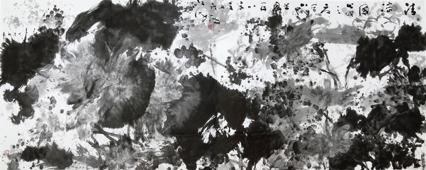 清凉国 150x360cm 2018年作