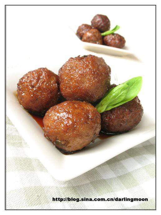 红烧肉圆