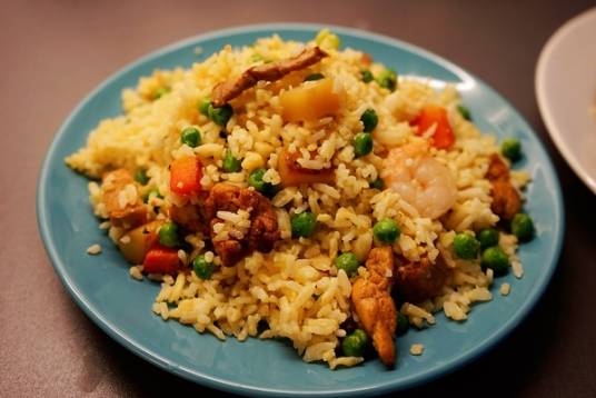 鸡丁蛋炒饭