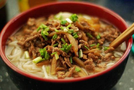 春笋肉丝面