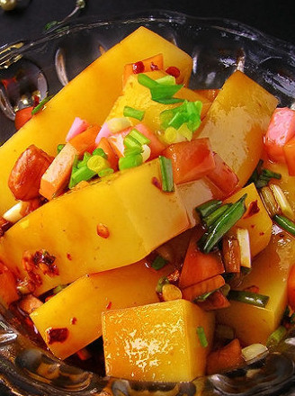 红油米豆腐