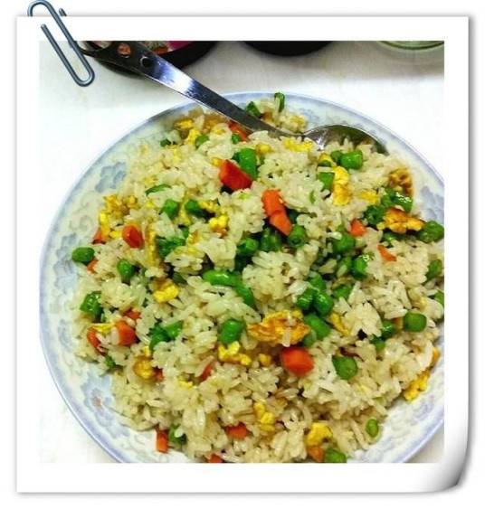 豆角蛋炒饭