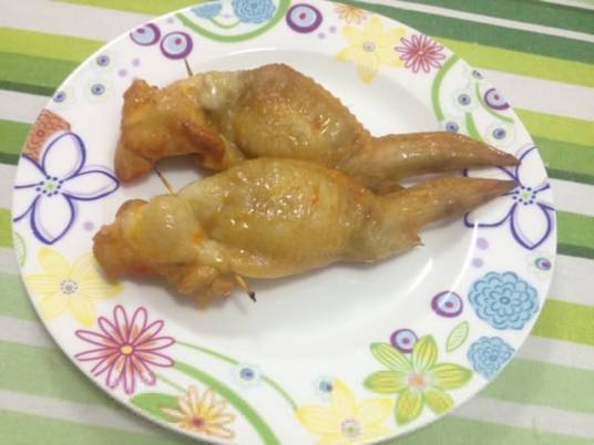 芝士烤鸡翅