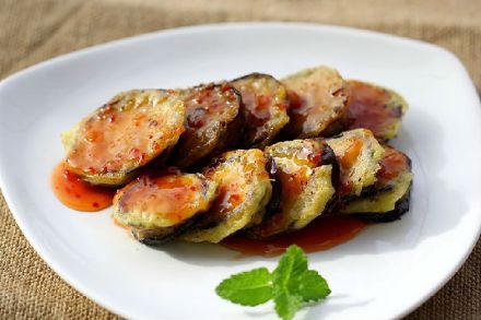 香煎茄盒