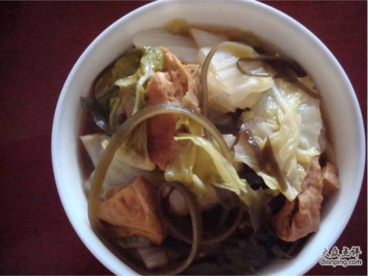 肉汤炖白菜
