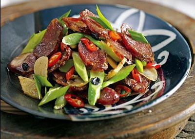 腊肠小炒