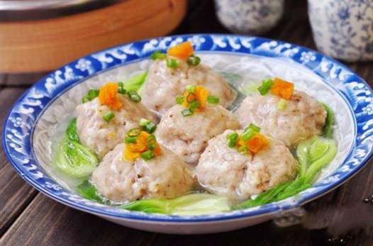 清蒸狮子头