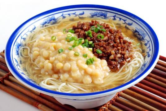 叙永豆汤面
