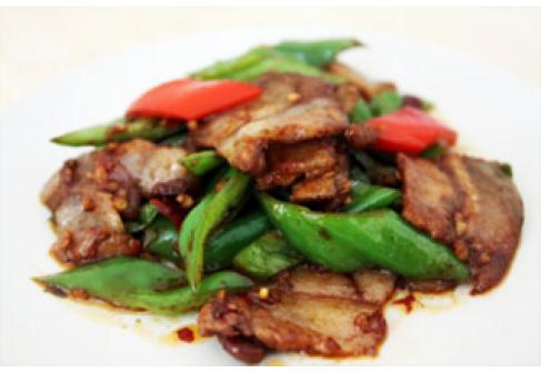 尖椒炒肉