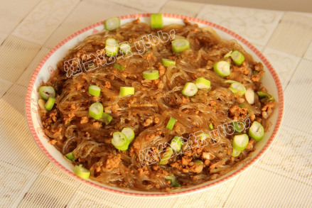 肉末炒粉丝