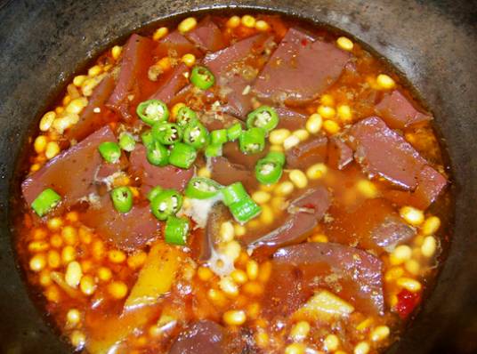清肺黄豆烧猪红