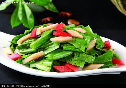 腰果油麦菜