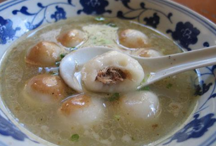 肉汤圆