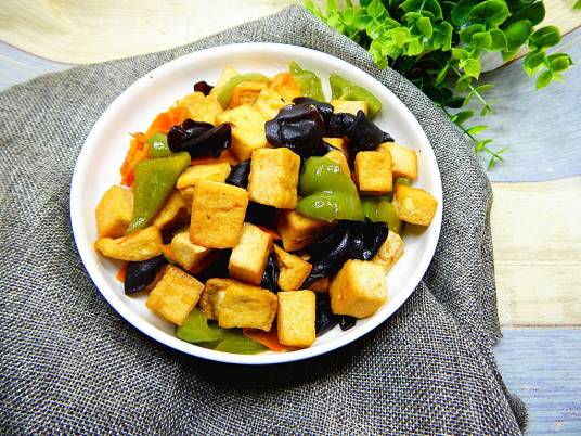 蚝油豆腐