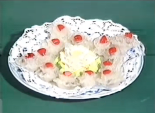 点红梅花饼