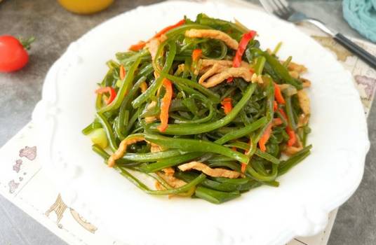 肉丝炒海带