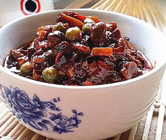 火腿香菇辣酱